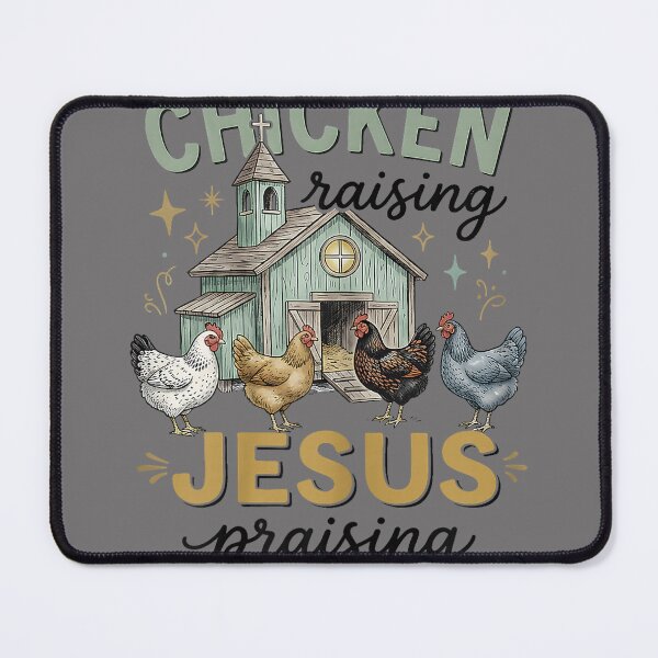 Item preview, Chicken Raising and Jesus Praising Shirt Religious Christian designed and sold by KristineLi.