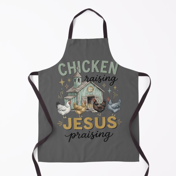 Item preview, Chicken Raising and Jesus Praising Shirt Religious Christian designed and sold by KristineLi.