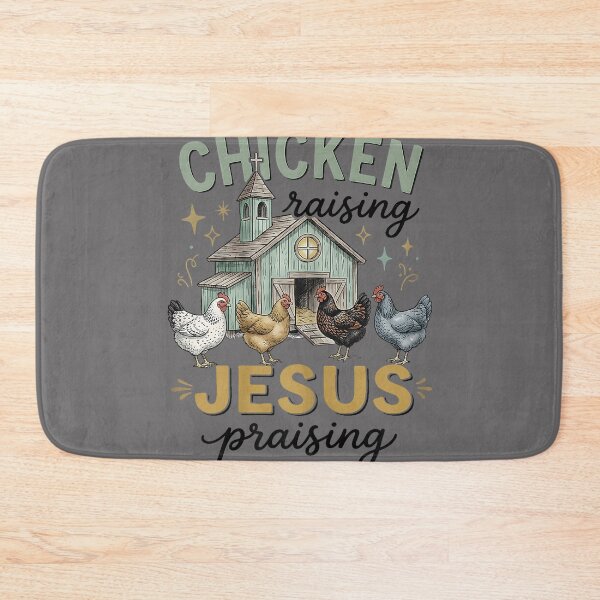 Item preview, Chicken Raising and Jesus Praising Shirt Religious Christian designed and sold by KristineLi.