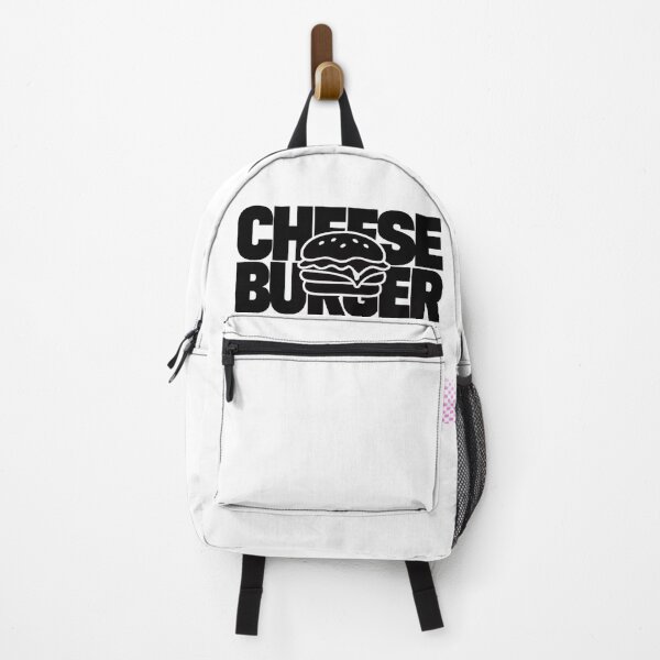 Item preview, Cheese Burger: Bold Minimalist Typography Black White Text Art designed and sold by irfanshikh.
