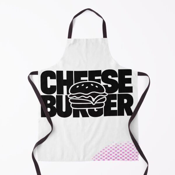 Item preview, Cheese Burger: Bold Minimalist Typography Black White Text Art designed and sold by irfanshikh.