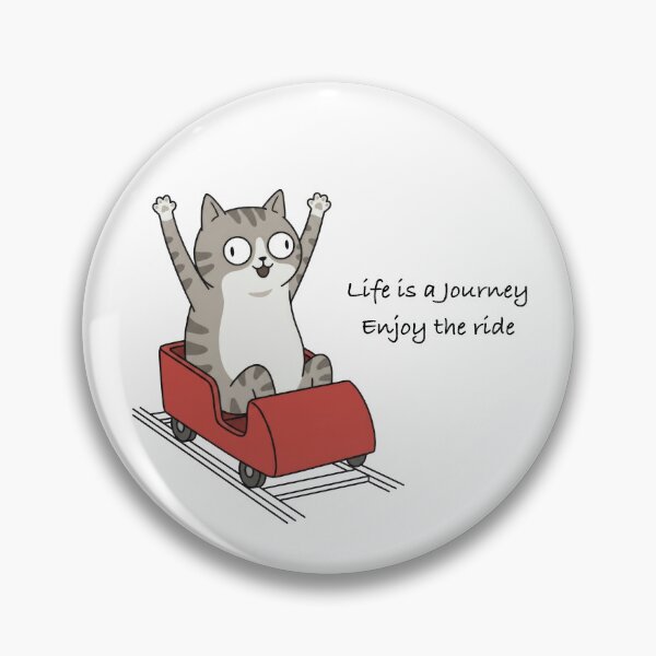 Item preview, Weird Funny Cat : Enjoy the ride designed and sold by Woketoon.