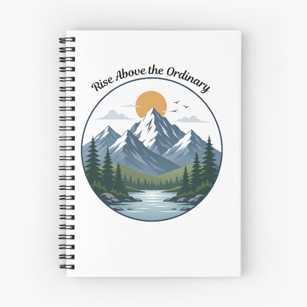 Item preview, Rise Above The Ordinary Inspirational Mountain Landscape designed and sold by Good Day Design.