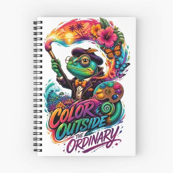 Item preview, Color Outside The Ordinary Chameleon designed and sold by Sovereign Supply Co..