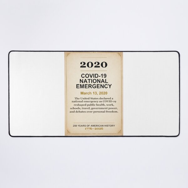 Item preview, America 250 | Covid-19 National Emergency | 2020 designed and sold by ariksworld.