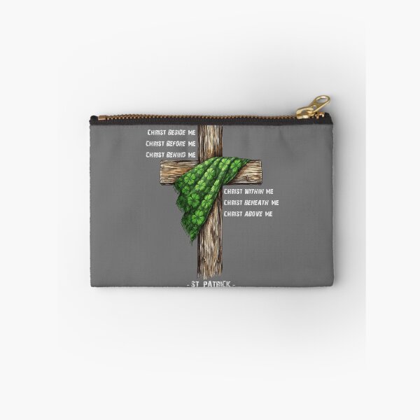 Item preview, Christ Before Me St Patrick Christian Cross Prayer designed and sold by KristineLi.