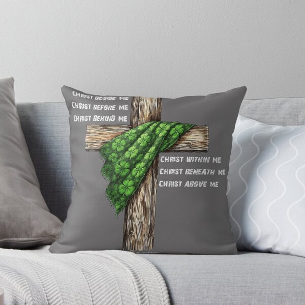 Item preview, Christ Before Me St Patrick Christian Cross Prayer designed and sold by KristineLi.