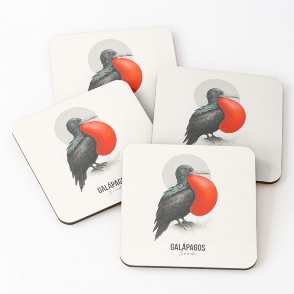 Item preview, Galápagos Frigatebird – Ecuador Souvenir Art designed and sold by EdwinkOne.
