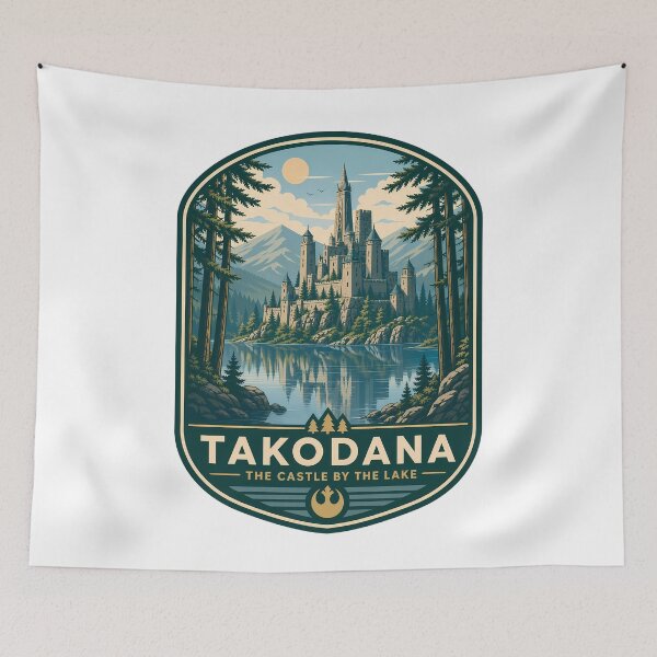 Item preview, Takodana National Forest designed and sold by FrontierCosmic.