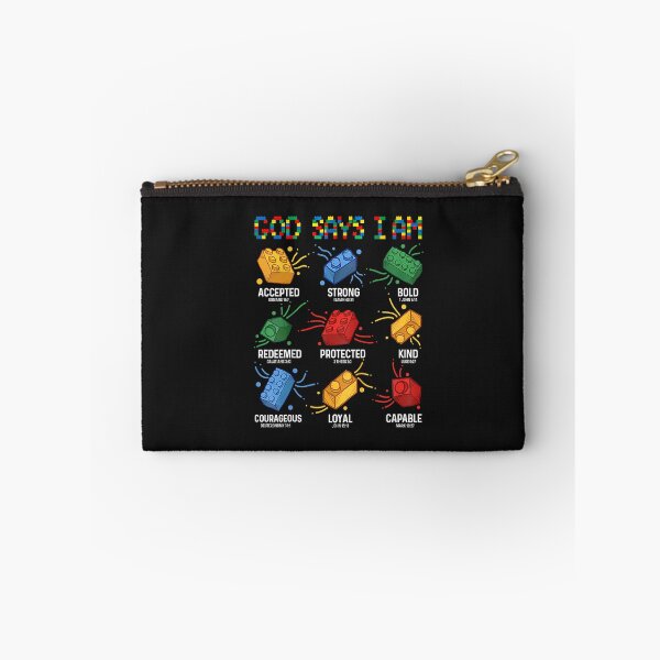 Item preview, God Says I Am Building Brick Master Builder Block Christian designed and sold by FrankIsabel.