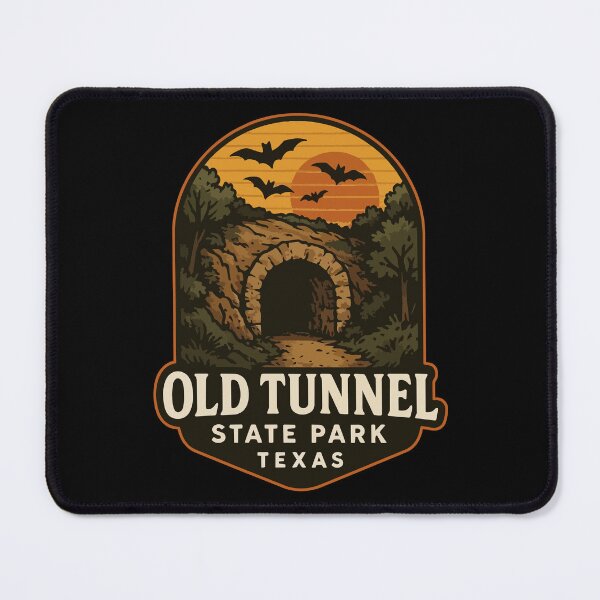 Item preview, Old Tunnel State Park Texas Retro Vintage designed and sold by TomFrontierArt.
