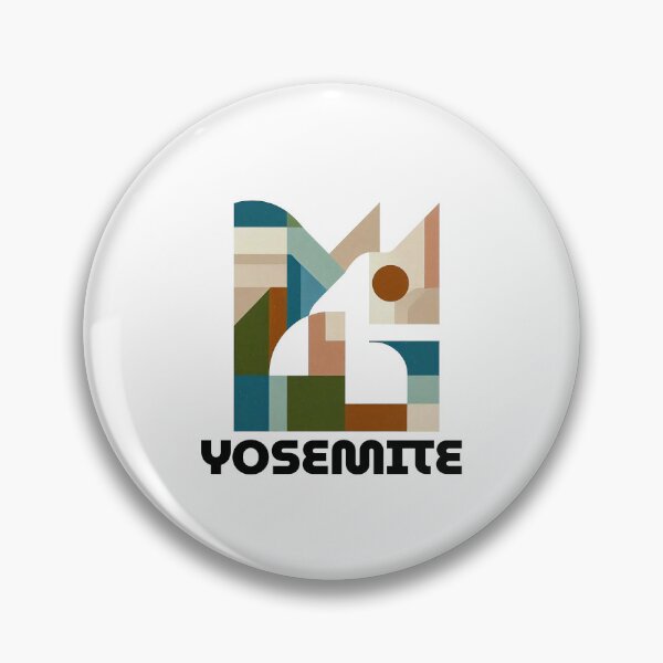 Item preview, Yosemite National Park Travel Poster - Abstract California Valley Mountain Art designed and sold by OzzFrequency.