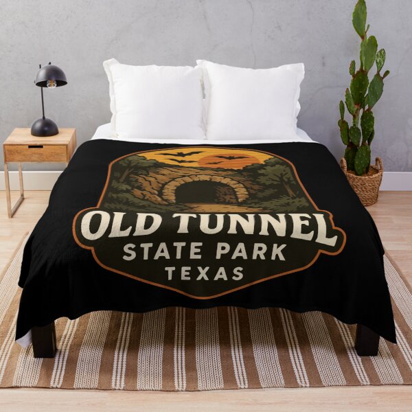 Item preview, Old Tunnel State Park Texas Retro Vintage designed and sold by TomFrontierArt.