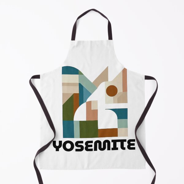 Item preview, Yosemite National Park Travel Poster - Abstract California Valley Mountain Art designed and sold by OzzFrequency.