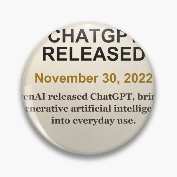Item preview, America 250 | ChatGPT Released | 2022 designed and sold by ariksworld.