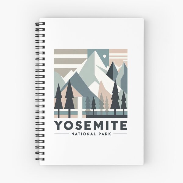 Item preview, Yosemite National Park Travel Poster - Abstract California Valley Mountain Art designed and sold by OzzFrequency.