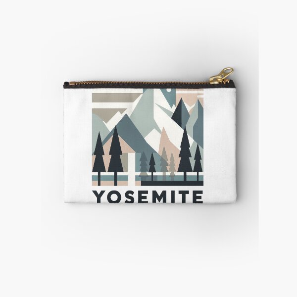 Item preview, Yosemite National Park Travel Poster - Abstract California Valley Mountain Art designed and sold by OzzFrequency.