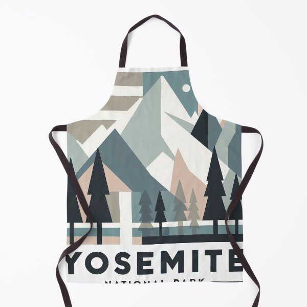 Item preview, Yosemite National Park Travel Poster - Abstract California Valley Mountain Art designed and sold by OzzFrequency.