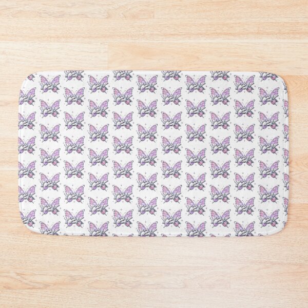 Item preview, Y2K Chrome Butterfly Sticker Art designed and sold by PriyankaSonara.