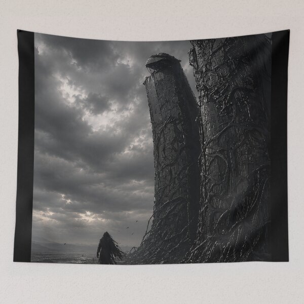 Item preview, Eternal Ruins - Grim Dark Fantasy Art designed and sold by Saint Arts Studio.