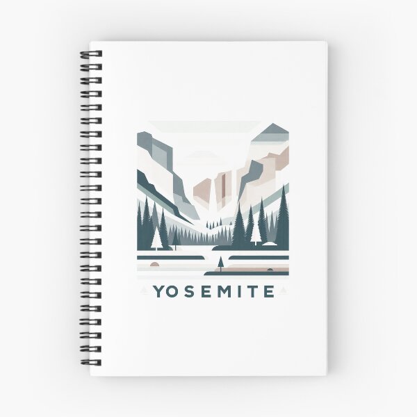 Item preview, Yosemite National Park Travel Poster - Abstract California Valley Mountain Art designed and sold by OzzFrequency.
