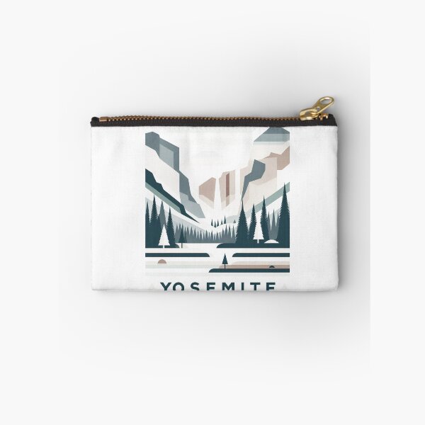 Item preview, Yosemite National Park Travel Poster - Abstract California Valley Mountain Art designed and sold by OzzFrequency.