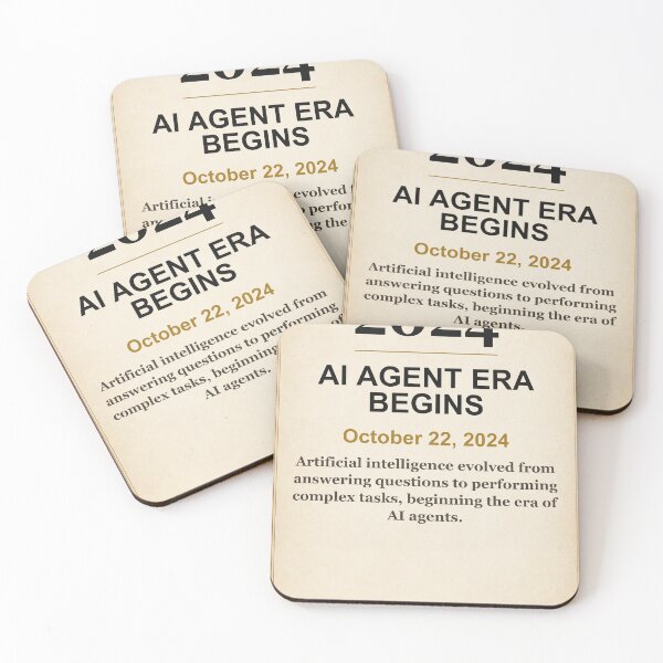 Item preview, America 250 | AI Agent Era Begins | 2024 designed and sold by ariksworld.