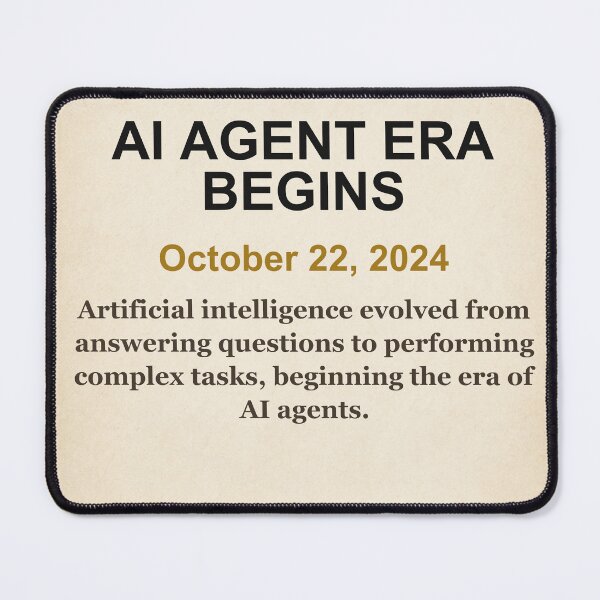 Item preview, America 250 | AI Agent Era Begins | 2024 designed and sold by ariksworld.