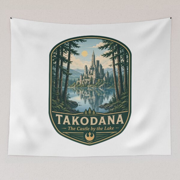 Item preview, Takodana National Forest designed and sold by FrontierCosmic.