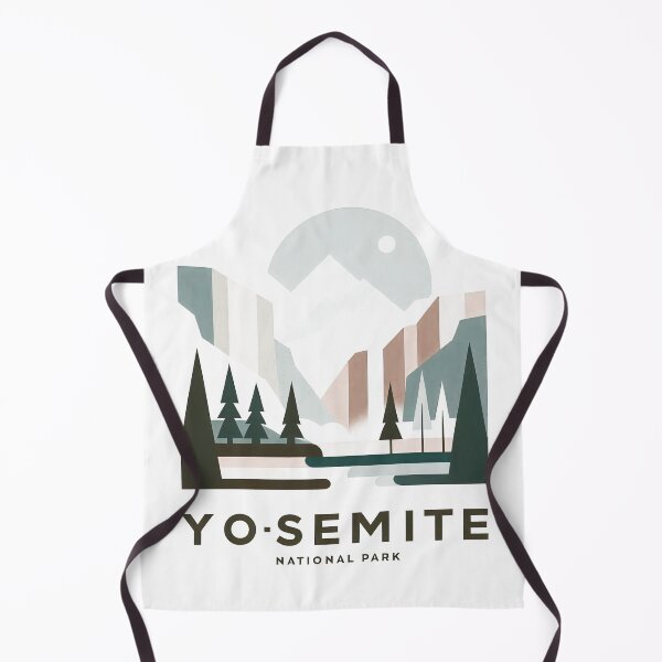 Item preview, Copy of Yosemite National Park Travel Poster - Abstract California Valley Mountain Art designed and sold by OzzFrequency.