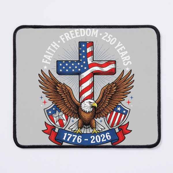 Item preview, 250th Anniversary USA Faith Freedom 4th of July Patriotic_2 designed and sold by mjohnson9.