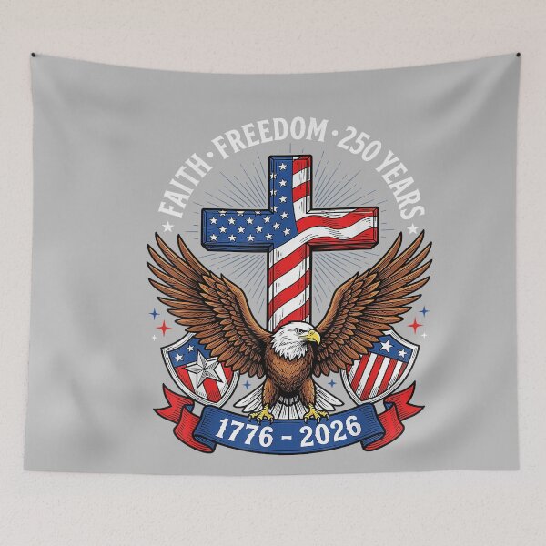 Item preview, 250th Anniversary USA Faith Freedom 4th of July Patriotic_2 designed and sold by mjohnson9.