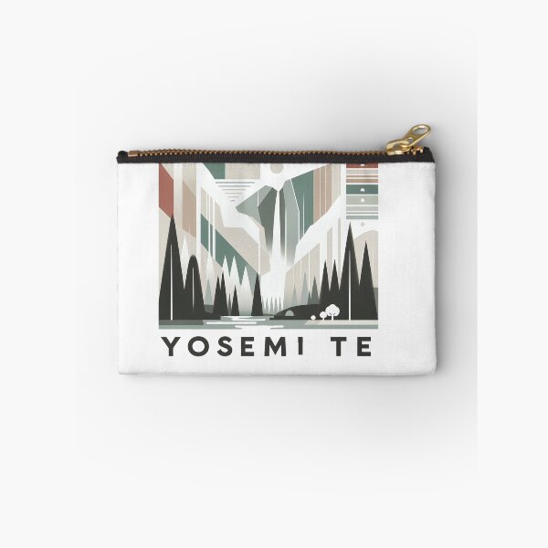 Item preview, Yosemite National Park Travel Poster - Abstract California Valley Mountain Art designed and sold by OzzFrequency.