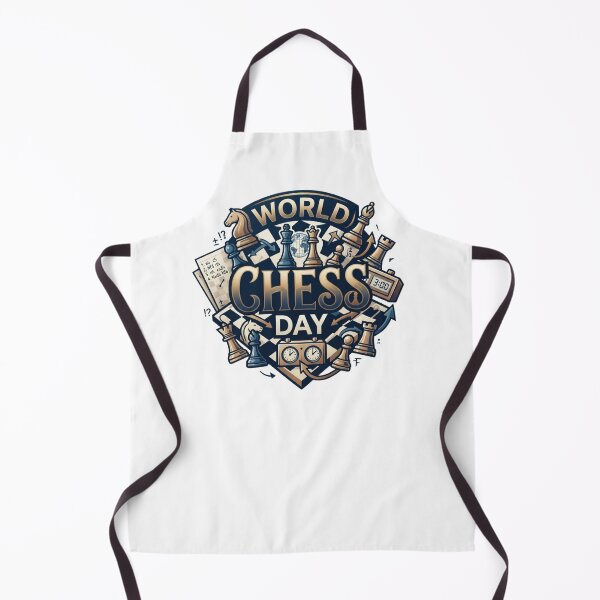 Item preview, World Chess Day Strategy Emblem | Chess Clock & Tournament Design designed and sold by Palette & Hue.