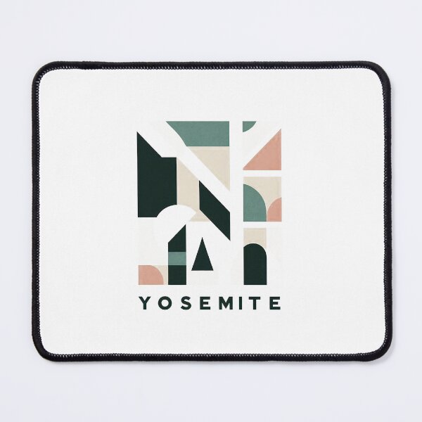Item preview, Yosemite National Park Travel Poster - Abstract California Valley Mountain Art designed and sold by OzzFrequency.