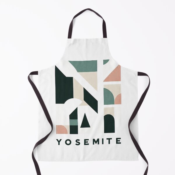 Item preview, Yosemite National Park Travel Poster - Abstract California Valley Mountain Art designed and sold by OzzFrequency.