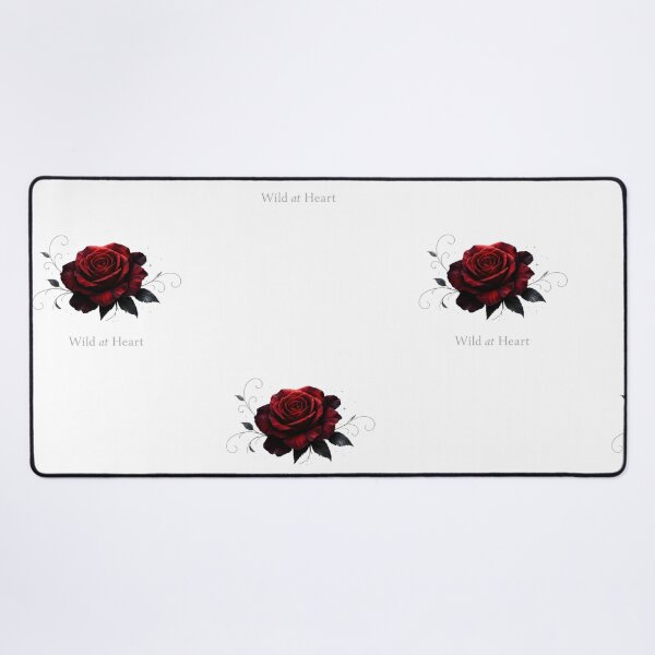 Item preview, Wild at Heart – Minimal Noir Rose Art T‑Shirt designed and sold by EdgeSphere.