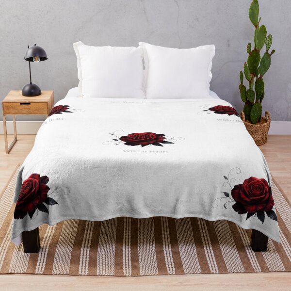Item preview, Wild at Heart – Minimal Noir Rose Art T‑Shirt designed and sold by EdgeSphere.