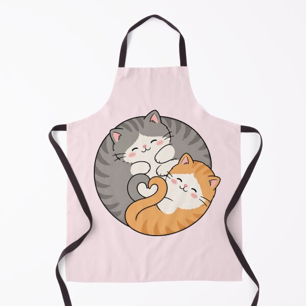 Item preview, Cute Valentine Cats, Sleeping Cat Couple, Love Cats Shirt, Romantic Cat Gift, Kawaii Cat Lovers, Heart Tail Cats, Valentine's Day designed and sold by MonkiFlipp.