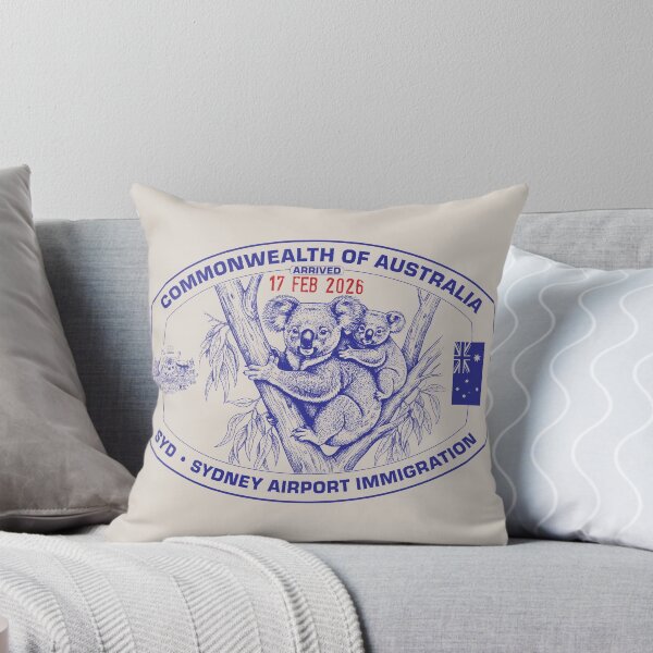 Item preview, Passport Stamp - Sydney, Australia designed and sold by travelwitheric.
