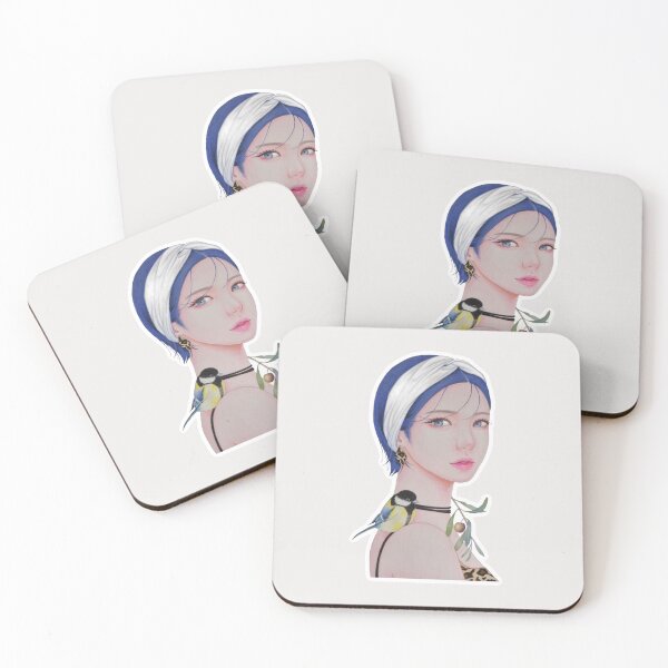 Item preview, Blue Headscarf Girl  designed and sold by KJAStudio.