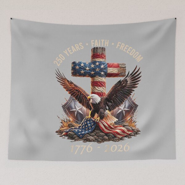 Item preview, 250th Anniversary USA Faith Freedom 4th of July Patriotic_3 designed and sold by mjohnson9.
