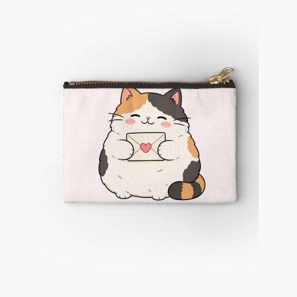 Item preview, Kawaii Valentine Cat With Letter designed and sold by MonkiFlipp.