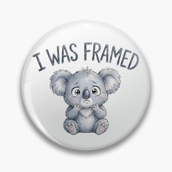 Item preview, Innocent Koala - Funny Pun Art designed and sold by MysticalSVK.