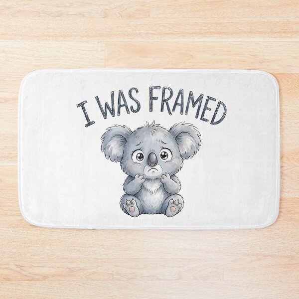Item preview, Innocent Koala - Funny Pun Art designed and sold by MysticalSVK.
