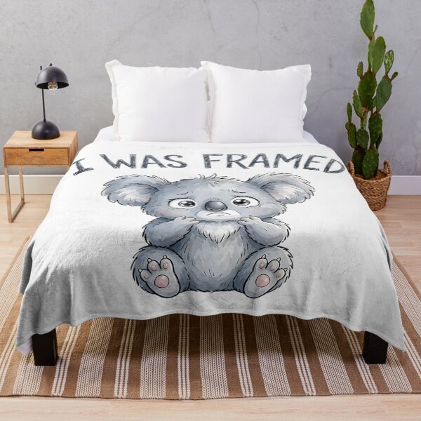 Item preview, Innocent Koala - Funny Pun Art designed and sold by MysticalSVK.