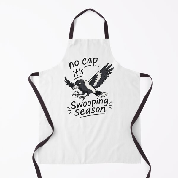 Item preview, Magpie Swooping Season Funny No Cap Australia Bird Humor designed and sold by Yellowriversss.