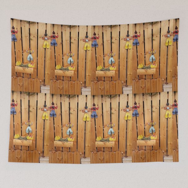 Item preview, Handmade dolls decorating a gate  designed and sold by lealey19.