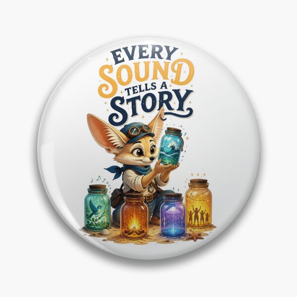 Item preview, Every Sound Tells A Story Fox designed and sold by Sovereign Supply Co..