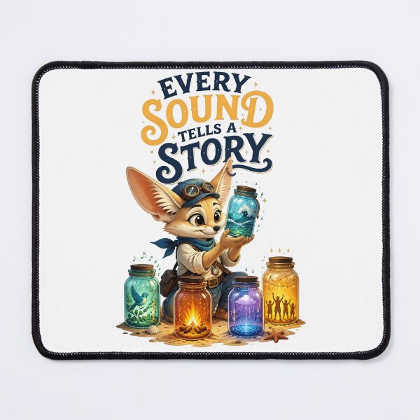 Item preview, Every Sound Tells A Story Fox designed and sold by Sovereign Supply Co..
